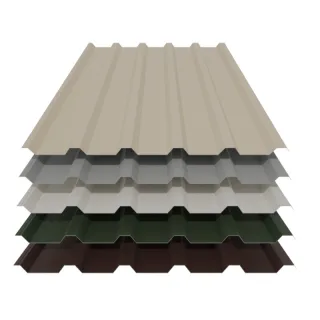 Trapezblech 35/207 | Dach | 0,63 mm | Stahl | 25 µm Polyester
