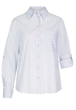 Bianca - Bluse - Anina blau - Gr. - 44