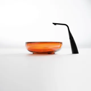 Steinberg Serie 489 Waschtisch Aufsatzschale rund aus Polyresin, 489 6010 31 489 6010 31