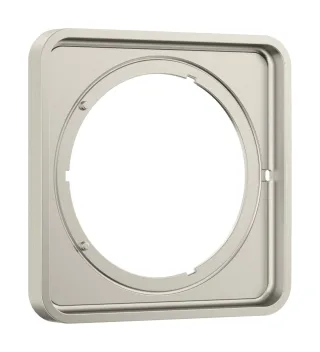 Hansgrohe Verlängerungsrosette AXOR ShowerSelect ID softsquare 5 mm edelstahl optik, 13640800 13640800