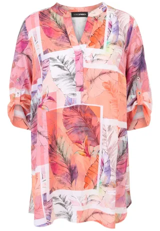 Doris Streich - Bluse puder - Gr. - 46