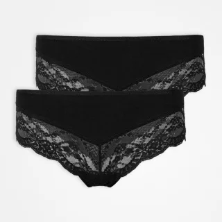 SNOCKS - Hipster Lace black - Gr. - XL