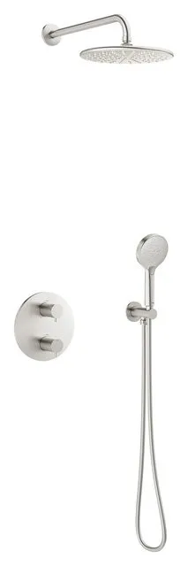 Damixa Silhouet HS 1 - Thermostat Duschsystem, Stahl PVD, 571234600 571234600