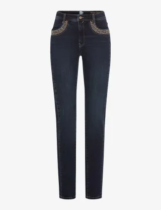 BRAX - Style Mary used blue black - Gr. - 44