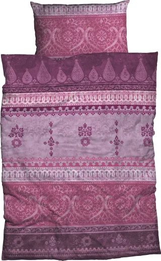 CASATEX Bettwäsche "Indi" 3 Stk. romantisch, orientalisch, weich und gemütlich