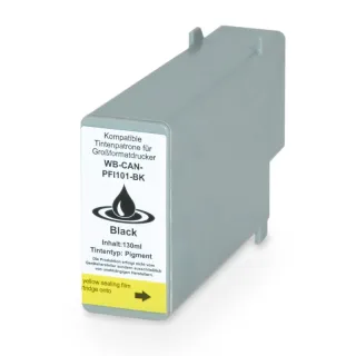 [NB]* Tintenpatrone kompatibel für Canon PFI-101BK Black