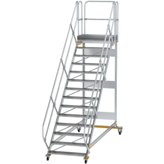 Munk Plattformtreppe 45° fahrbar Stufenbreite 1000mm - 600814