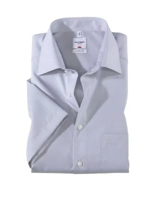 OLYMP - Comfort Fit : Hemd grau - Gr. - 48