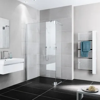 Kermi Walk-In Pasa XP T1L 0800x1850, silber hochglanz, ESG Opaco, PXT1L08018VUK PXT1L08018VUK