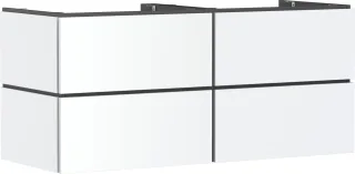 Hansgrohe Waschtischunterschrank Xilesa E 1375x550mm 4SK f.Ko.m.AWT/AWTge mattweiss, 54305700 54305700