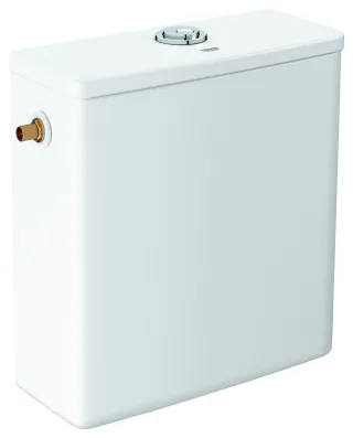 GROHE Aufsatzspülkasten Euro Keramik 102502 Anschl. seitlich/hinten alpinweiß, 102502SH00 102502SH00