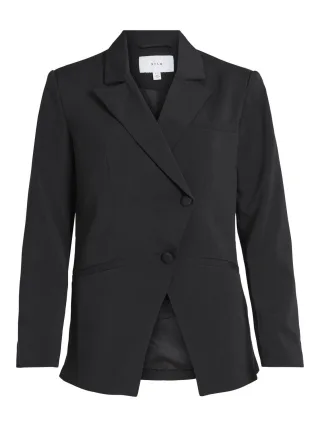 VILA - VIJASMINA L/S BLAZER black - Gr. - 36