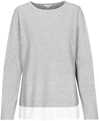 zab company - Da. Pullover grey mel. - Gr. - S