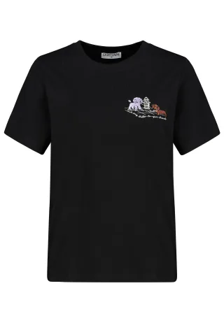 Authentic Style - RE9CIFQtU2hpcnQgUHJpbnQg black - Gr. - S