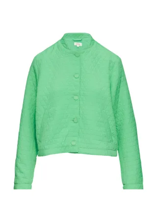 s.Oliver Red Label - Strukturierter Blouson grün - Gr. - 36