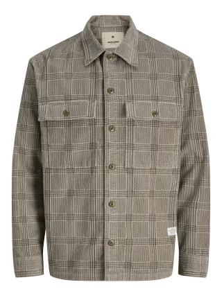 JACK&JONES - JPRBLUWILL CORDUROY L/S OVERSHIRT SN - Gr. - XXL