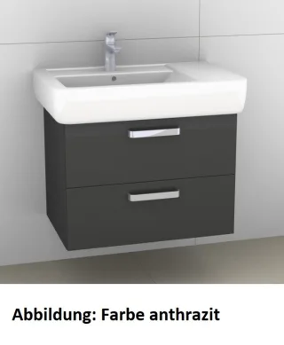Artiqua 413 Waschtischunterschrank für Renova Plan 122180 Riviera Eiche quer NB, 413-WU2L-K19-7179-4 413-WU2L-K19-7179-438