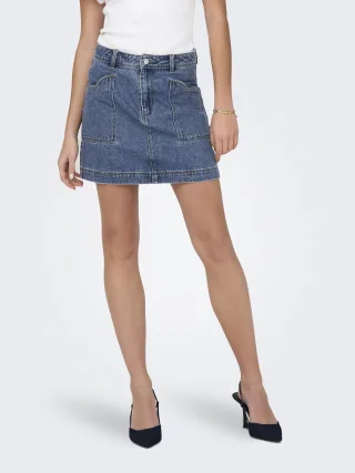 ONLY - ONLMARIANA HW DNM SKIRT BJ light blue denim - Gr. - XS