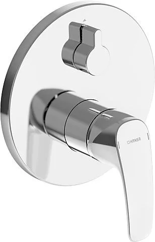Hansa Unterputz Einhand- Wa-Batterie Hansapinto, verchromt, 85283083 85283083