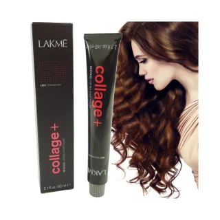 Lakme Collage+ Hair Color Coloration Intensiv Haar Farbe Versch Nuancen - 60ml - 7/33+ Intense Gold Gold Medium Blonde