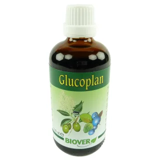 Biover -  Pflanzen Tropfen - Nahrungs Ergänzung  Mineralien  Homöopathie 100ml - Glucoplan