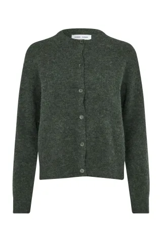 samsøe & samsøe - Woll-Cardigan grün - Gr. - XS