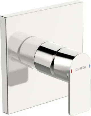 Hansa Brausearmatur Unterputz HANSASTELA 8785 Rosette eckig chr 87859073