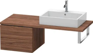 Duravit L-Cube Unterschrank für Konsole Nussbaum dunkel Matt 520x547x400 mm - LC583702121 LC583702121