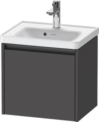 Duravit Ketho.2 Waschtischunterbau wandhängend Graphit Matt 484x375x440 mm - K25080049490000 K25080049490000
