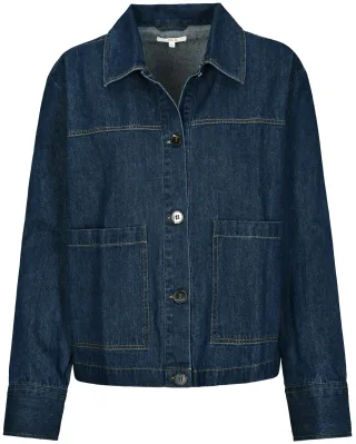 zab company - Da. Jeansjacke dark denim - Gr. - 44