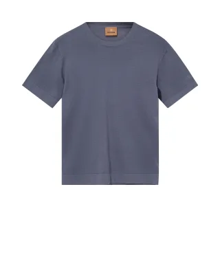 mos mosh gallery - MMGCrowe Knit Tee flint stone - Gr. - M