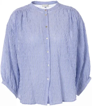 JcSophie - Lucca blouse blue stripes - Gr. - 34