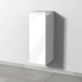 Sanipa 3way Mittelschrank mit 1 Tür, Weiß-Glanz, SF11878 SF11878