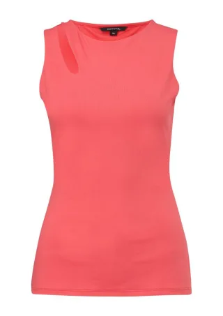 comma - Jerseytop mit Cut-Out pink - Gr. - 44