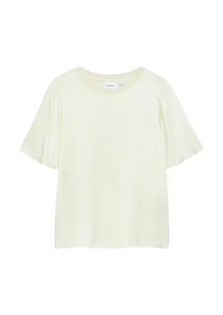 comma - T-Shirt beige - Gr. - 42