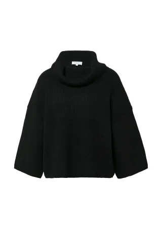 comma - Indoor-Poncho schwarz - Gr. - M