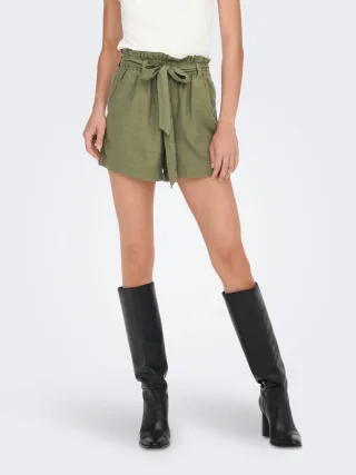 JDY Shorts "JDYSAY MW LINEN SHORTS WVN NOOS"