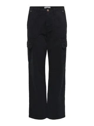 ONLY - ONLMALFY CARGO PANT PNT NOOS Black - Gr. - XS/32
