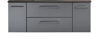 Pelipal Serie 9005 Waschtischunterschrank W04PMEX13, B:1350, H:482, T:490mm W04PMEX13