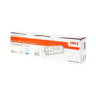 Original 47095703 OKI C8xx Toner cyan 5000Seiten