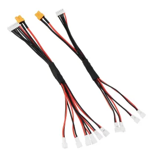 URUAV XT30 To PH2.0 1S Lipo Battery Charging Cable Wire For Happymodel Mobula6 Mobula7 EMAX Tinyhawk II D6