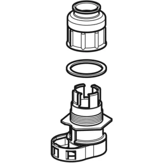 Geberit Schutzrohradapter , 242489001 242489001