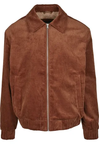 URBAN CLASSICS Allwetterjacke "Urban Classics Herren Boxy Corduroy Jacket" 1 Stk. tlg. ohne Kapuze