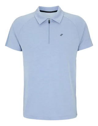 JOY sportswear - IVO Poloshirt blue ash mel. - Gr. - 52