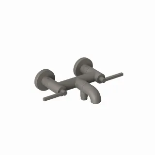 Kludi NOVA FONTE Wannenarmatur PURISTIC Matt Dove, 20540O115 20540O115