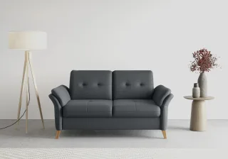 sit&more 2-Sitzer "Göteborg" inklusive Sitztiefenverstellung und Federkern