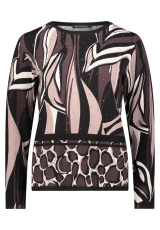 Betty Barclay - Feinstrickpullover braun - Gr. - 48