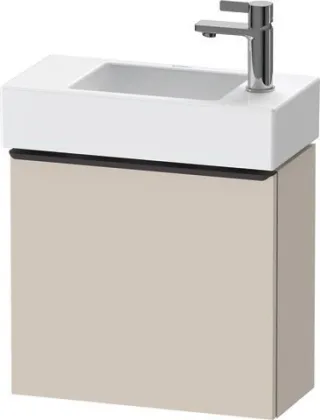 Duravit D-Neo Waschtischunterbau wandhängend Taupe Matt 484x222x440 mm - DE4219LBD910000 DE4219LBD910000
