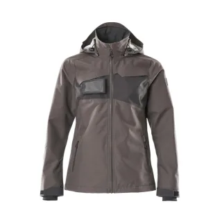MASCOT Damen Hard Shell Jacke ACCELERATE Dunkelanthrazit / Schwarz L - 18311-231-1809-L