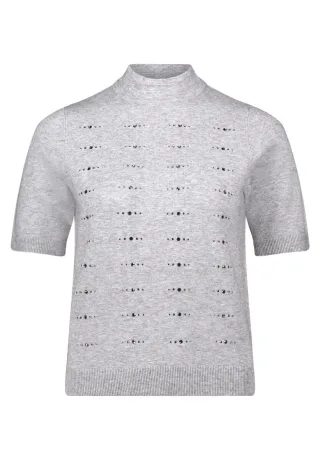 Betty Barclay - Feinstrickpullover grau - Gr. - 36